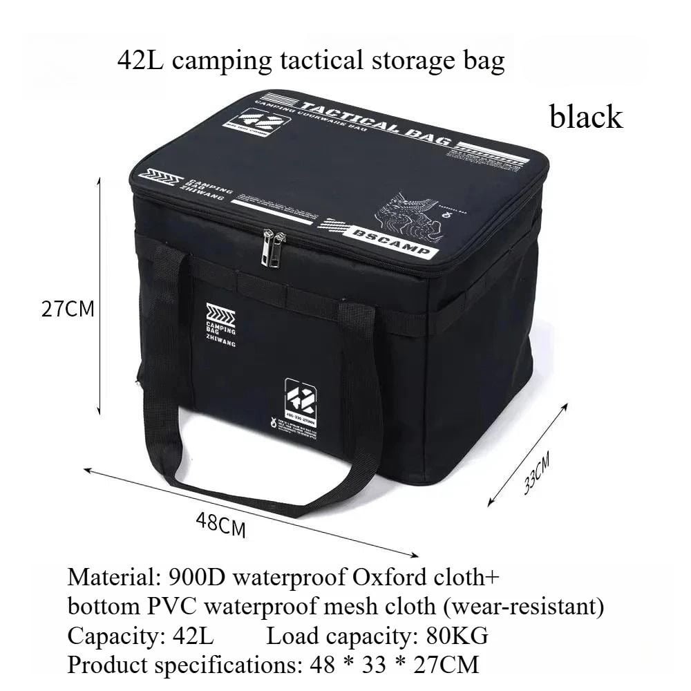 🔥LAST DAY 50% OFF - 📦Large Capacity Outdoor Folding Storage Bag Waterproof Portable Camping & Picnic Organizer
