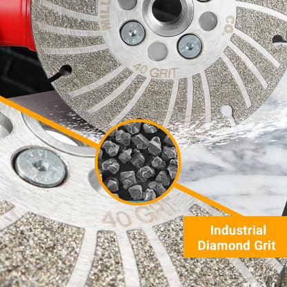 🔥 Electroplated Diamond Angle Grinding Wheel✨