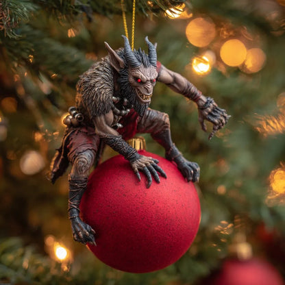 Christmas Ornament Set – Dark Holiday Mischief Collection