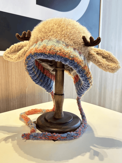 Original design Festive Christmas Lamb Horn Hat or Antler Hat