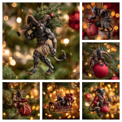 Christmas Ornament Set – Dark Holiday Mischief Collection