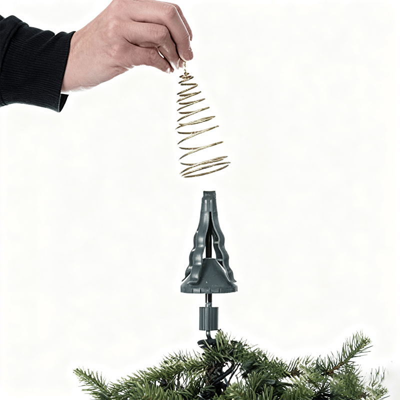 Christmas Tree Topper Holder - Twist-On Stabilizer🎄