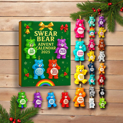 Funny Bear Christmas Adult Advent Calendar 2025