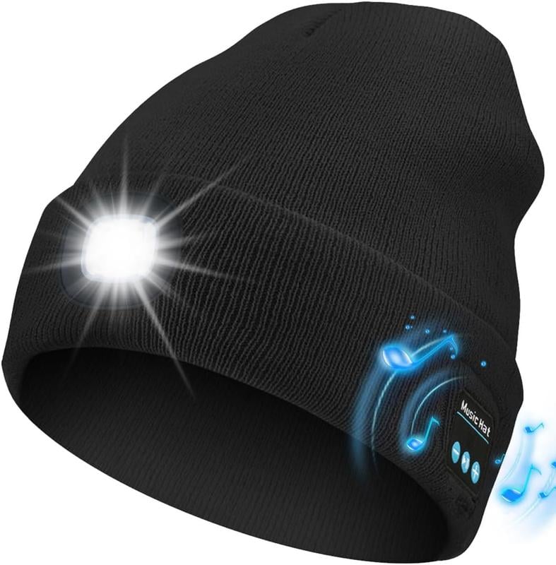 🎄Christmas Early Sale - LED Bluetooth Beanie