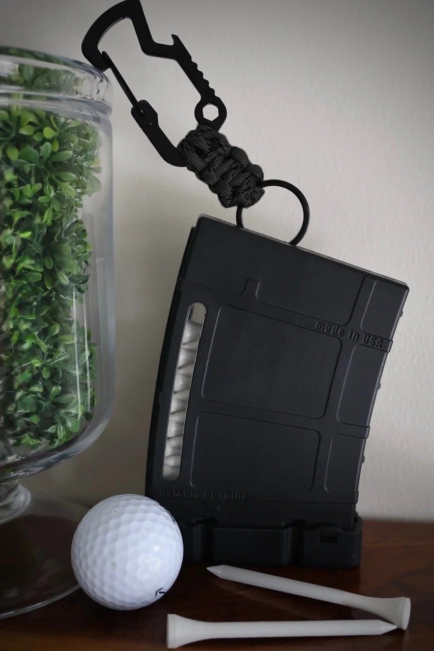 🔥LAST DAY 49% OFF🔥 Golf Tee Magazine Holder with Paracord Clip
