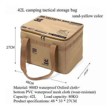 🔥LAST DAY 50% OFF - 📦Large Capacity Outdoor Folding Storage Bag Waterproof Portable Camping & Picnic Organizer