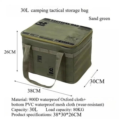 🔥LAST DAY 50% OFF - 📦Large Capacity Outdoor Folding Storage Bag Waterproof Portable Camping & Picnic Organizer