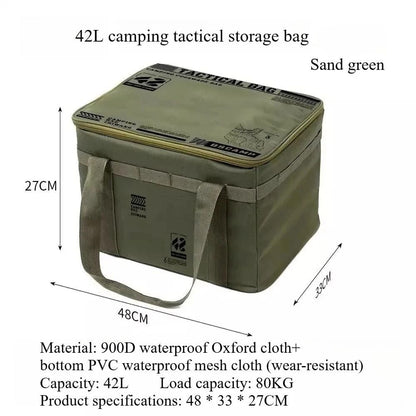 🔥LAST DAY 50% OFF - 📦Large Capacity Outdoor Folding Storage Bag Waterproof Portable Camping & Picnic Organizer